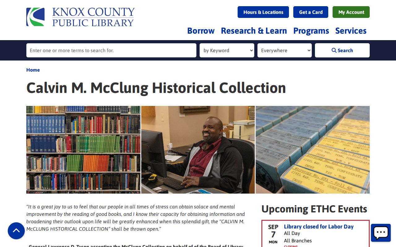 Farragut city directory McClung genealogy collection resources